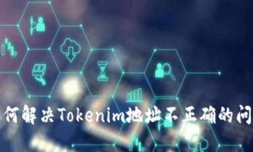 如何解决Tokenim地址不正确的问题